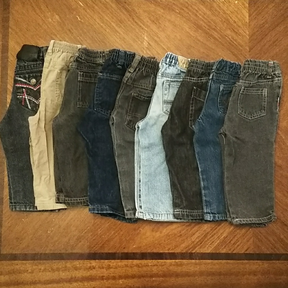 12 and 18 months boys pants bundle